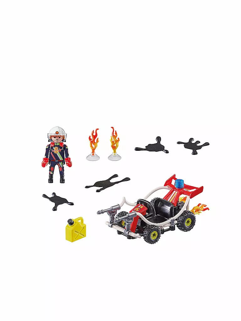 PLAYMOBIL | Stuntshow Feuerwehrkart 70554 | keine Farbe
