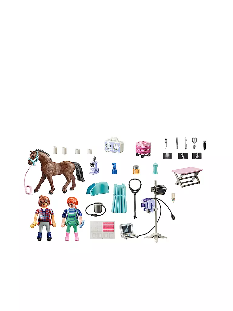 PLAYMOBIL | Tierärztin für Pferde 71241 | keine Farbe