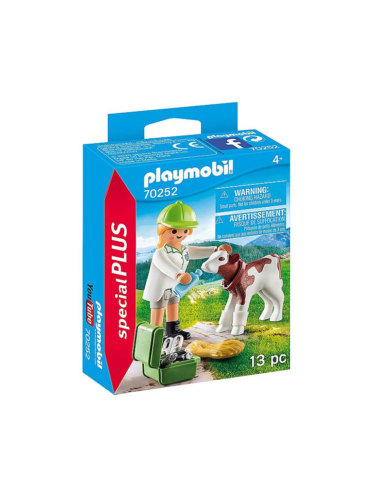 PLAYMOBIL | Tierärztin mit Kälbchen 70252 | keine Farbe