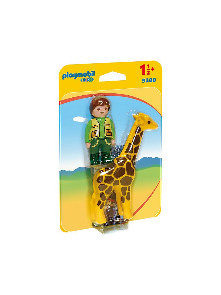 PLAYMOBIL | Tierpfleger mit Giraffe 9380 | keine Farbe