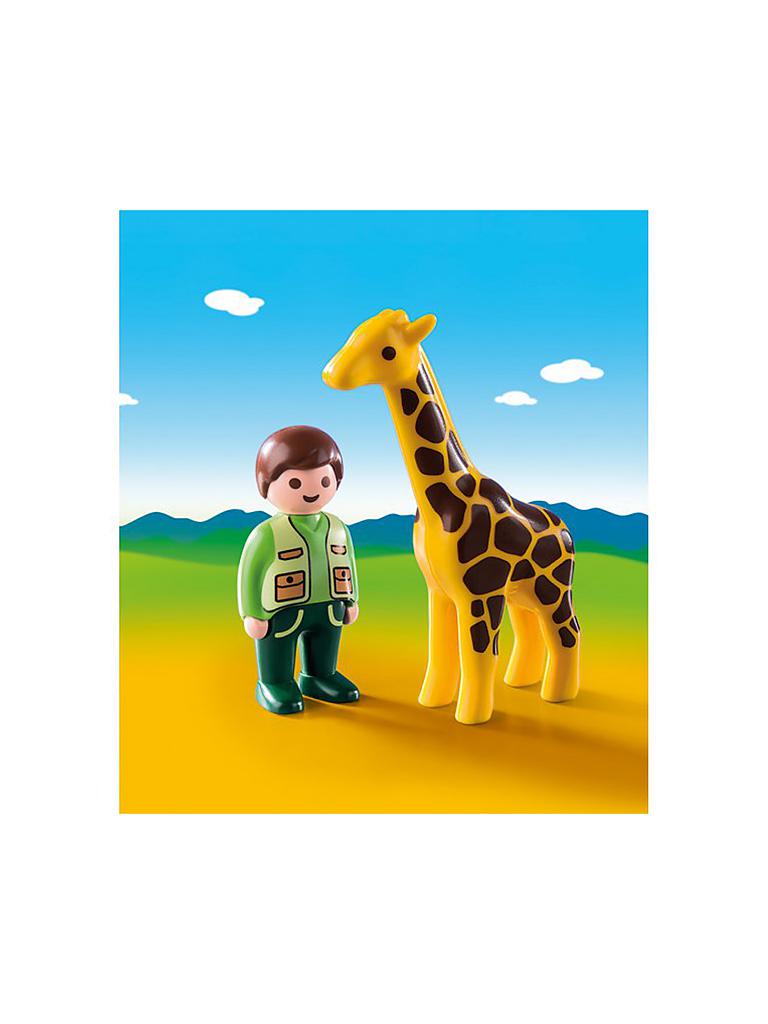 PLAYMOBIL | Tierpfleger mit Giraffe 9380 | keine Farbe