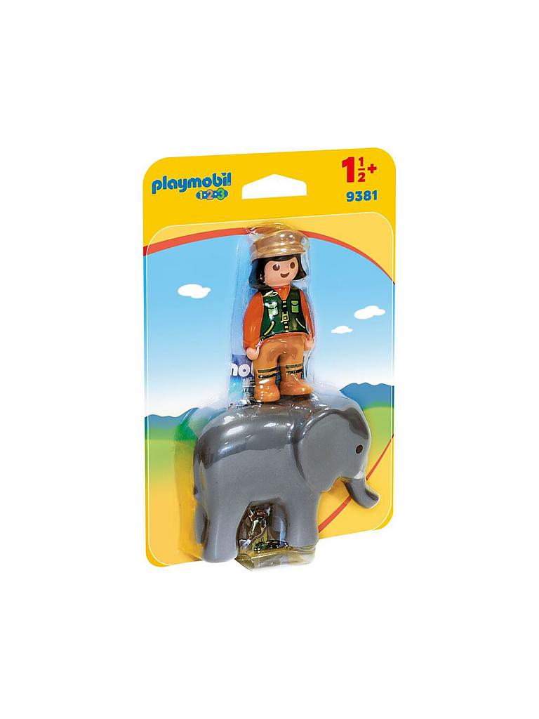 PLAYMOBIL | Tierpflegerin mit Elefant 9381 | keine Farbe