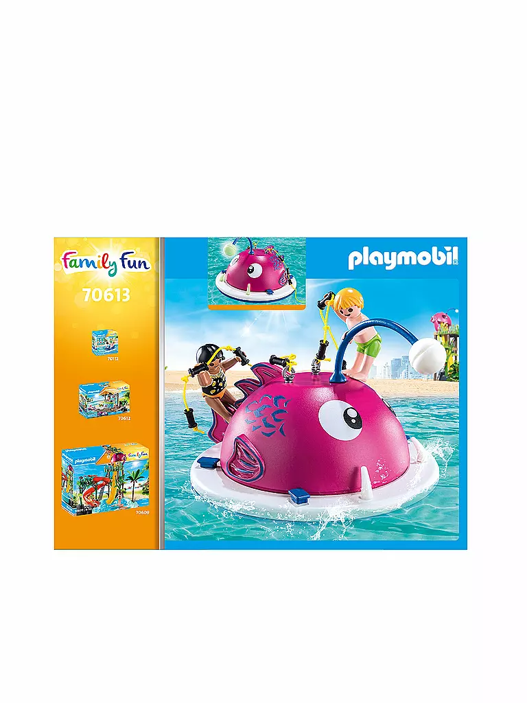 PLAYMOBIL | Tropischer Aqua Park - Kletter-Schwimminsel 70613 | keine Farbe