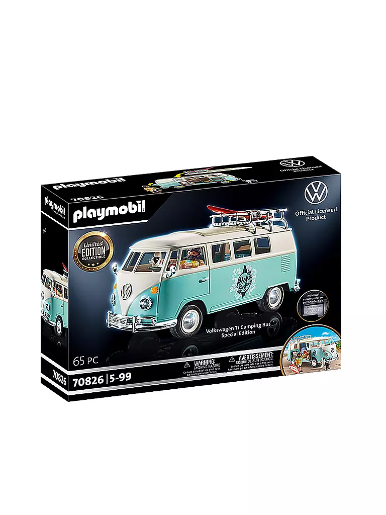 PLAYMOBIL | Volkswagen T1 Camping Bus - Special Edition 70826 | keine Farbe