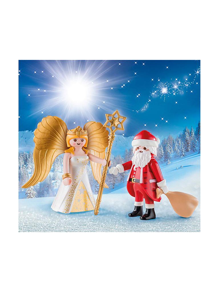 PLAYMOBIL | Weihnachtsmann und Engel - Duo Pack 9498 | keine Farbe