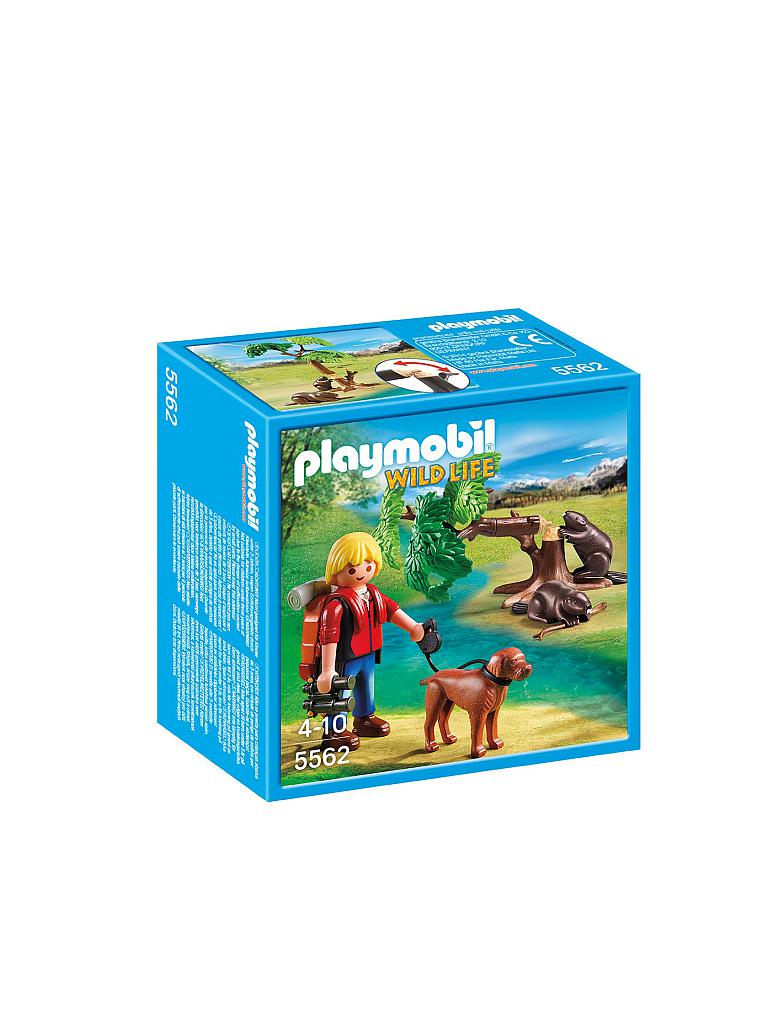 PLAYMOBIL | Wild Life - Biberbaum mit Naturforscher 5562 | transparent