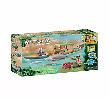 PLAYMOBIL Wiltopia - Bootsausflug zu den Seekühen 71010