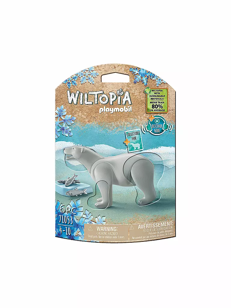 PLAYMOBIL | Wiltopia - Eisbär 71053 | keine Farbe