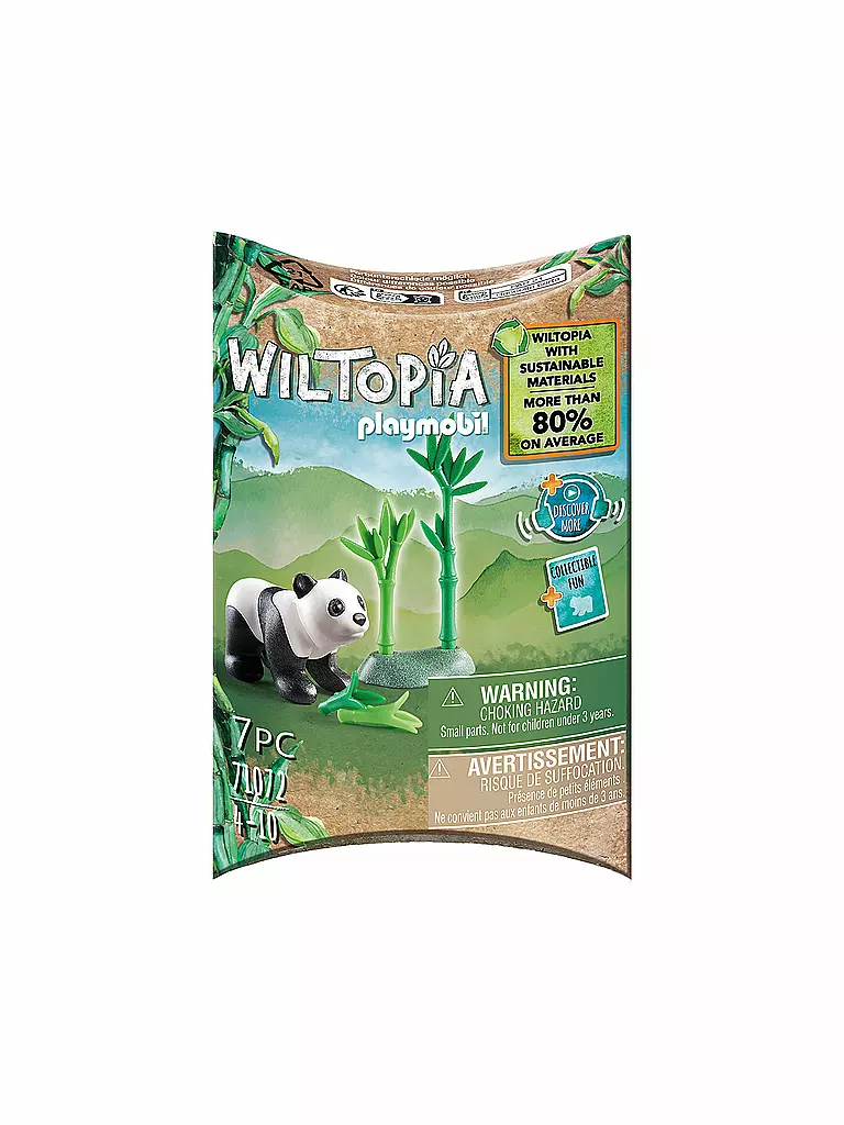 PLAYMOBIL | Wiltopia - Junger Panda 71072 | keine Farbe