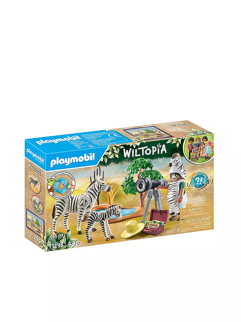 PLAYMOBIL | WILTOPIA - Unterwegs mit der Tierfotografin 71295 | keine Farbe