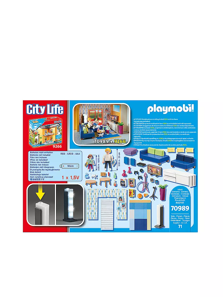 PLAYMOBIL | Wohnzimmer  70989 | keine Farbe