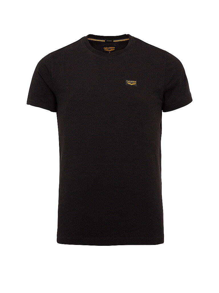 T-Shirt mit Label-Stitching Modell GUYVER
