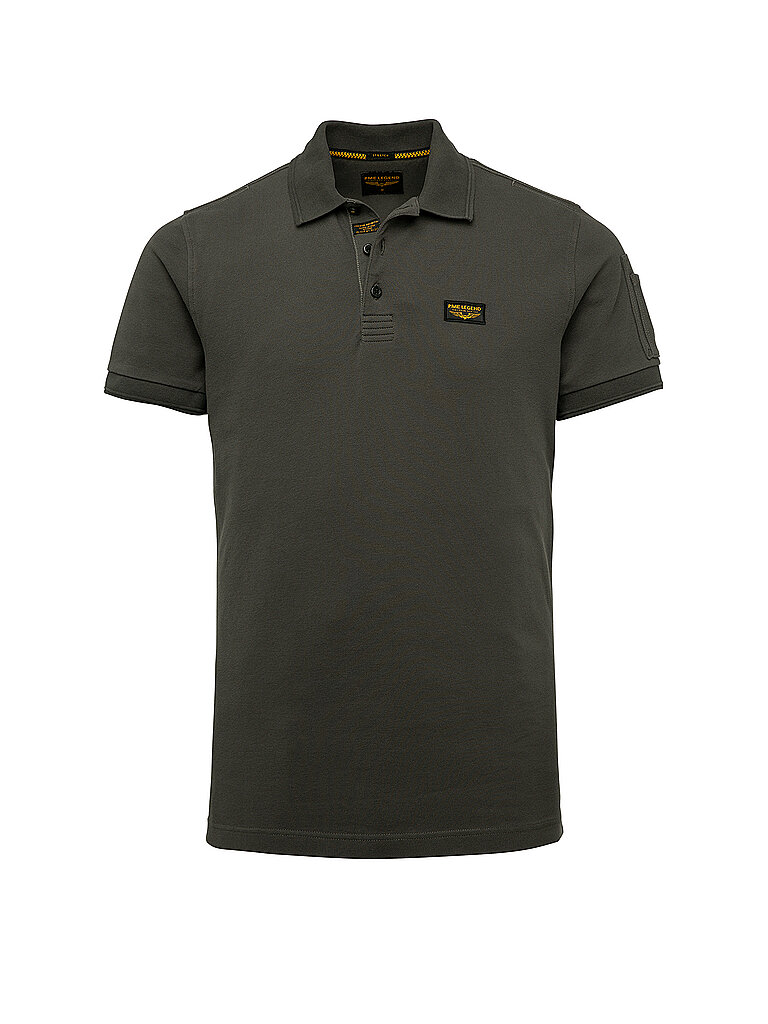 Poloshirt mit Label-Detail