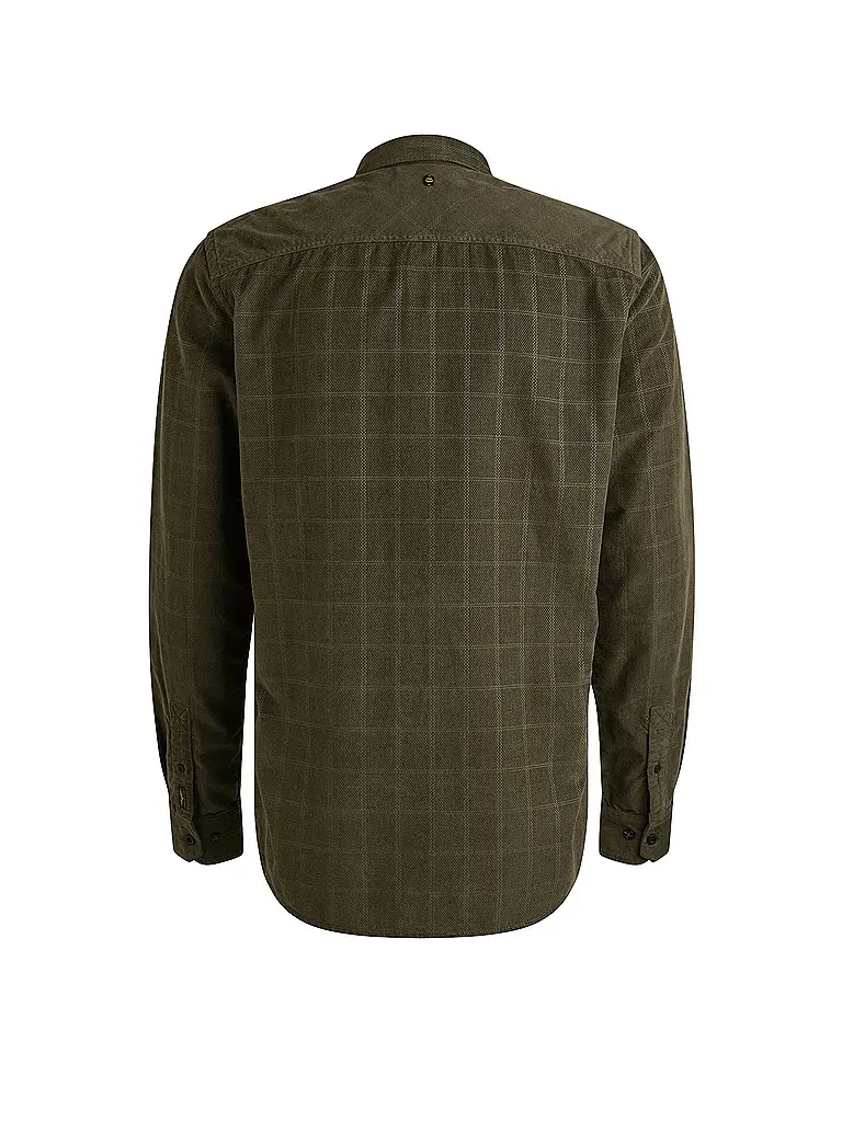 PME LEGEND | Cordhemd Regular Fit  | grau