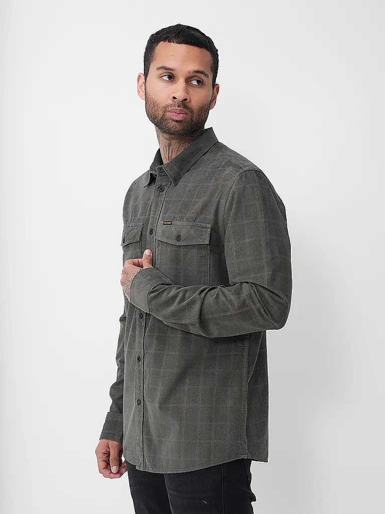 PME LEGEND | Cordhemd Regular Fit | 