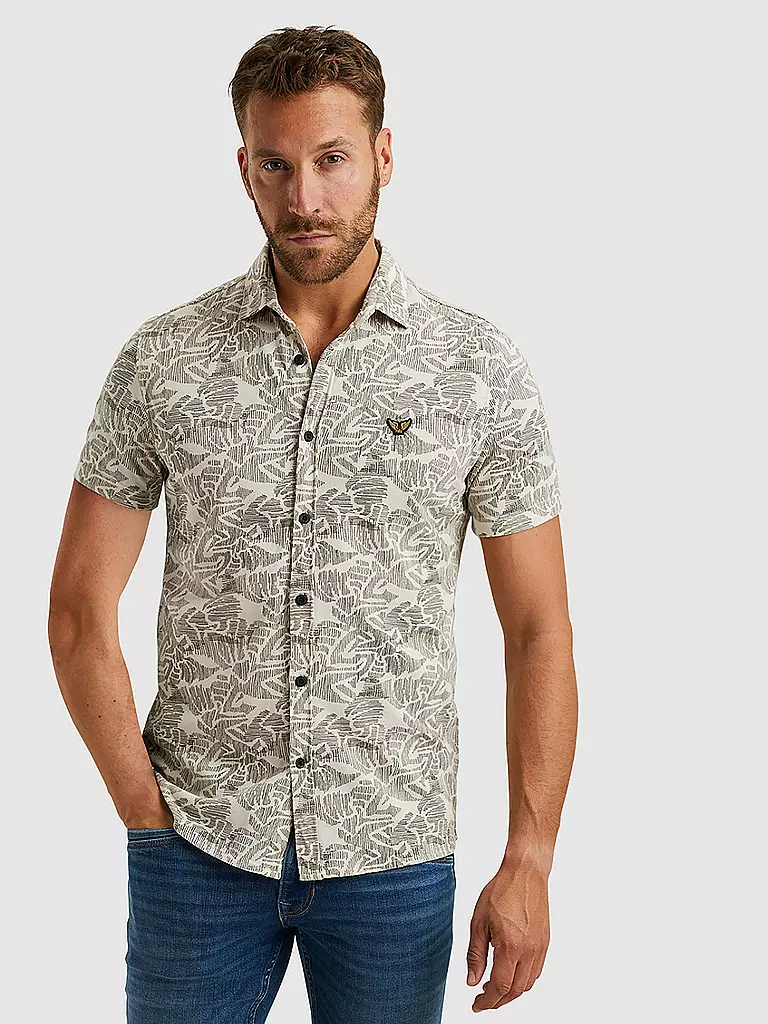 PME LEGEND | Hemd Slim Fit  | creme