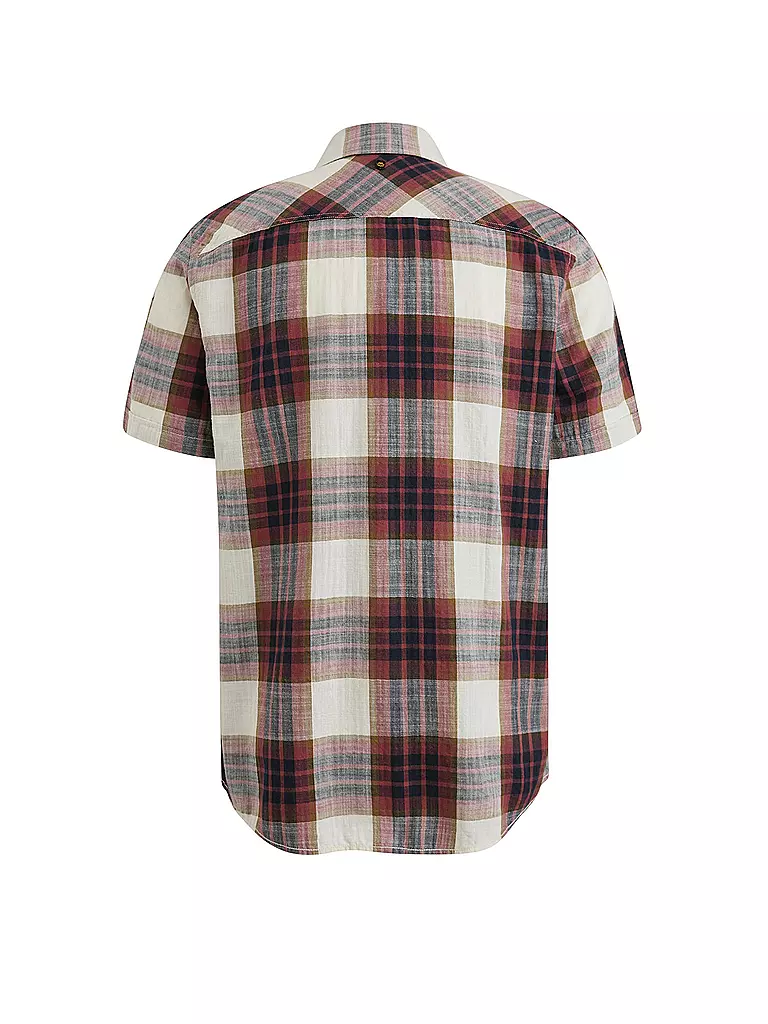 PME LEGEND | Hemd Slim Fit  | dunkelrot