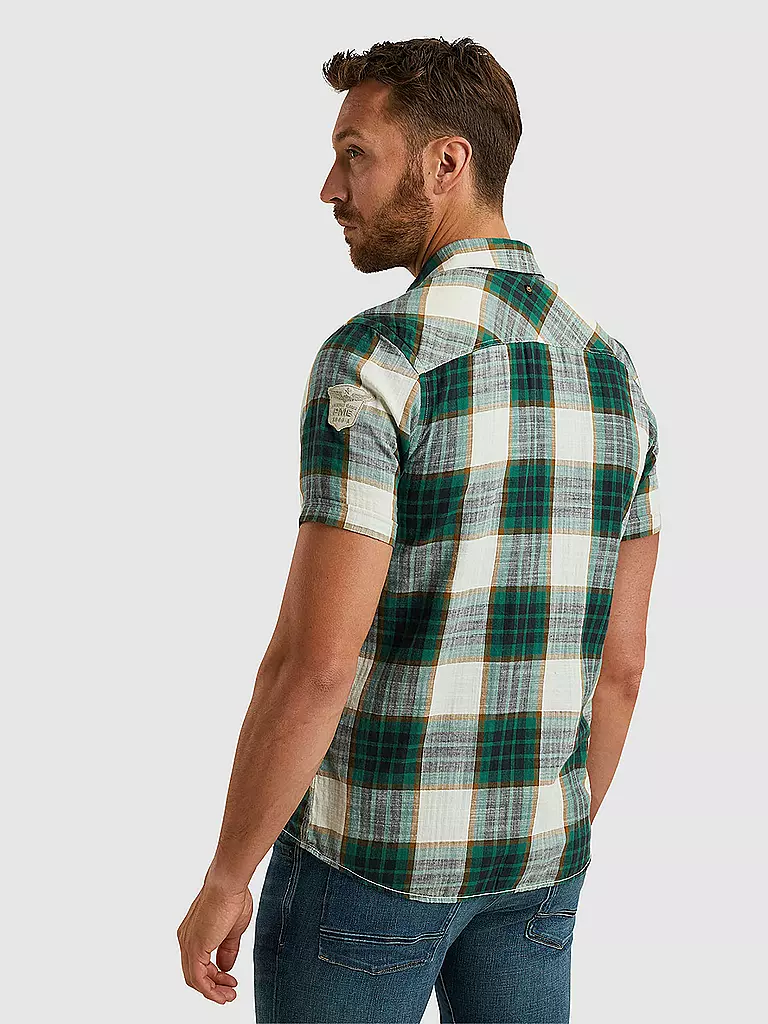 PME LEGEND | Hemd Slim Fit  | grün