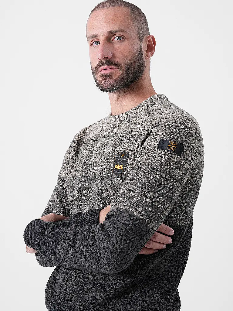 PME LEGEND | Pullover  | grau