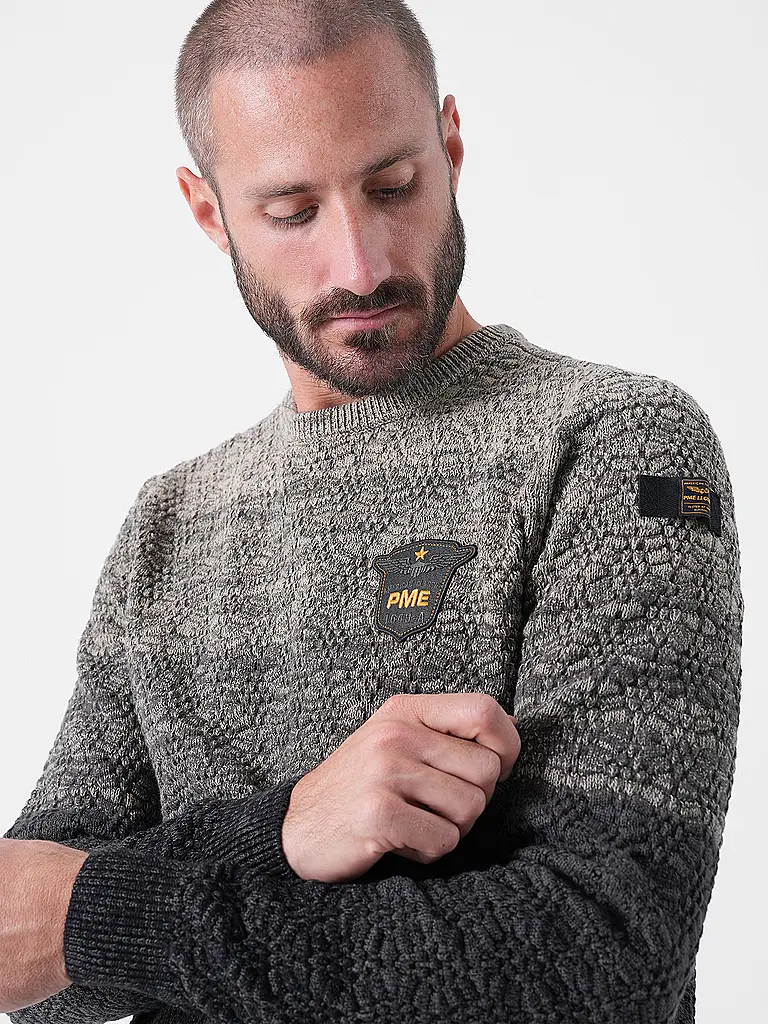 PME LEGEND | Pullover  | grau