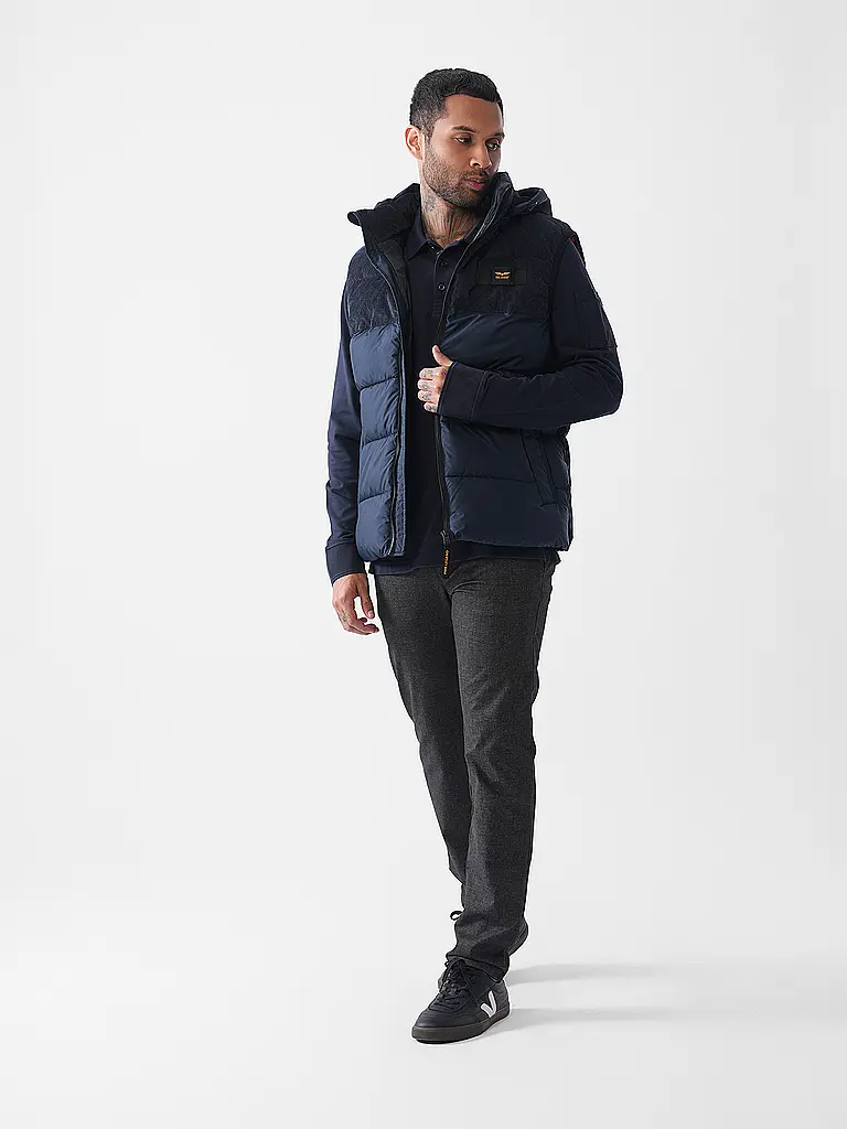 PME LEGEND | Steppgilet  GOBBLER | blau