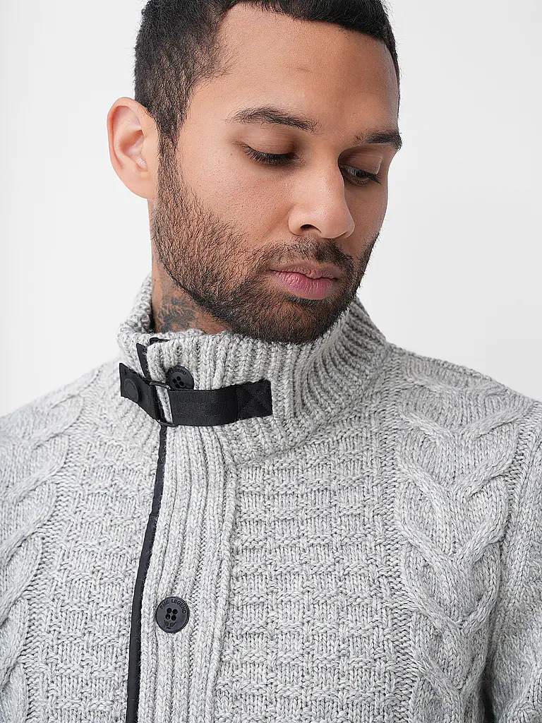 PME LEGEND | Strickjacke | grau