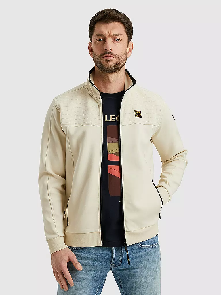 PME LEGEND | Sweatjacke  | creme