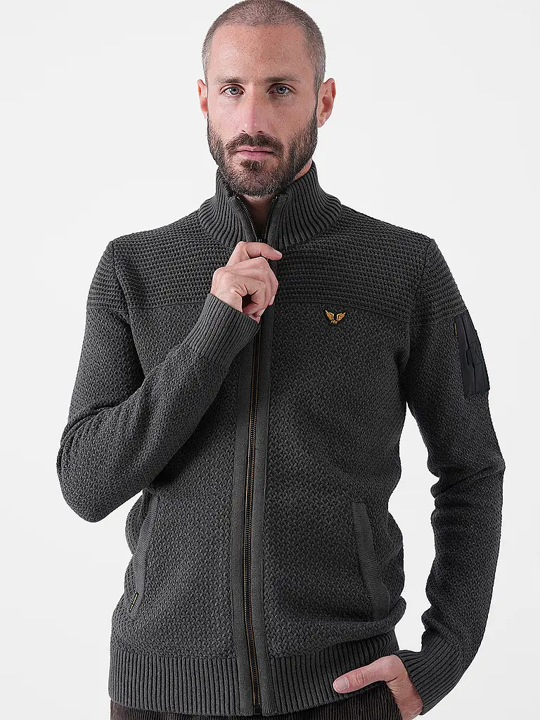 PME LEGEND | Sweatjacke  | grau