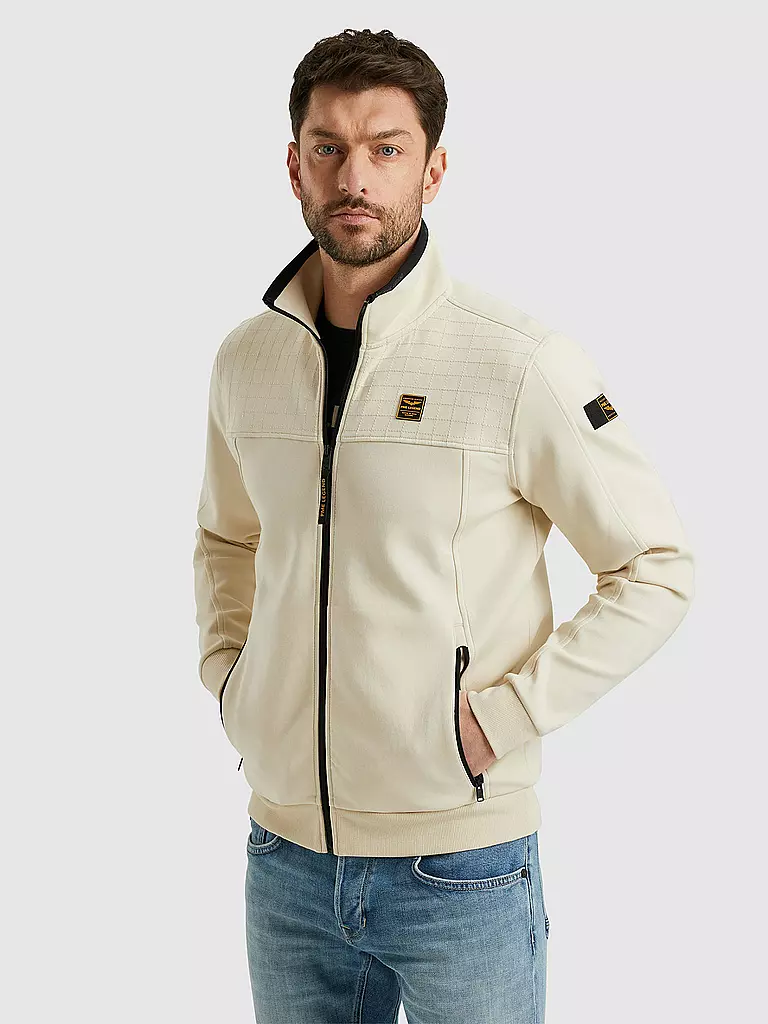 PME LEGEND | Sweatjacke  | creme