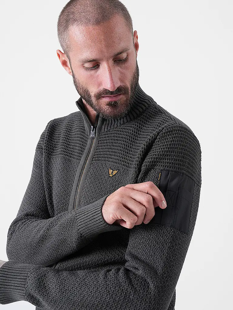 PME LEGEND | Sweatjacke  | grau