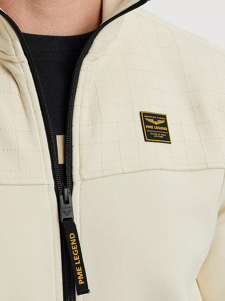 PME LEGEND | Sweatjacke  | creme