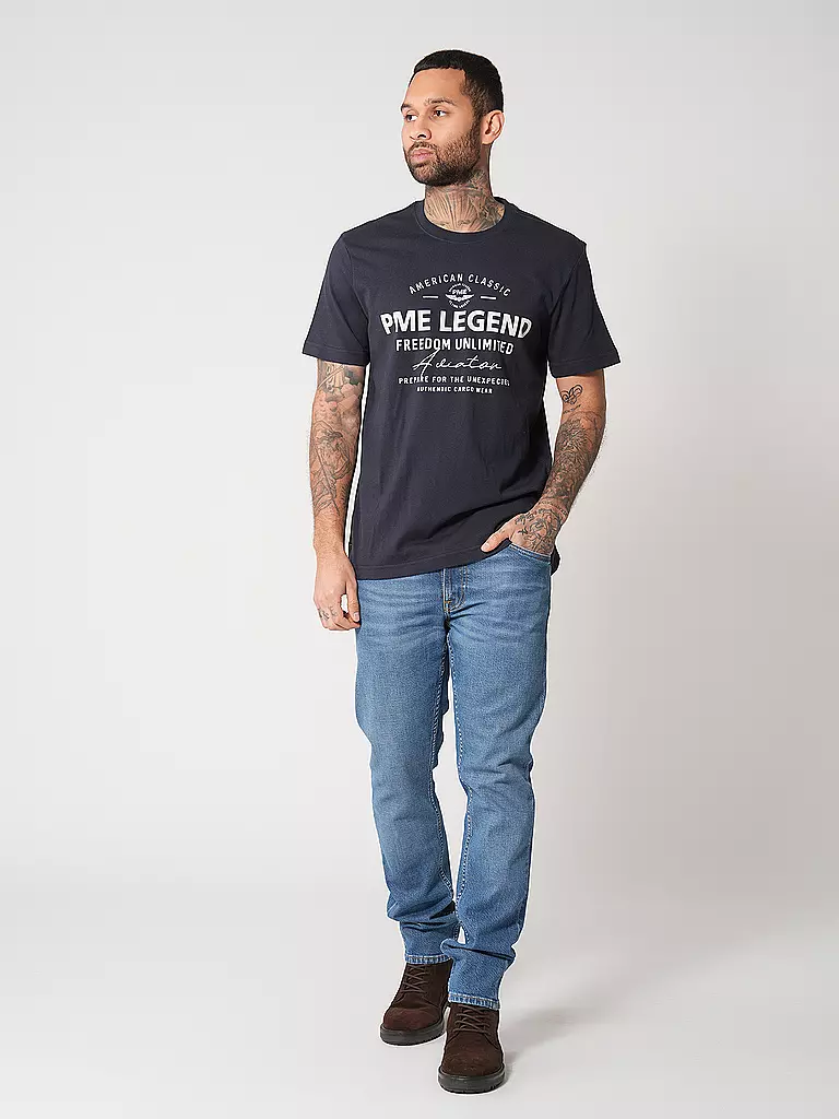 PME LEGEND | T-Shirt  | dunkelblau