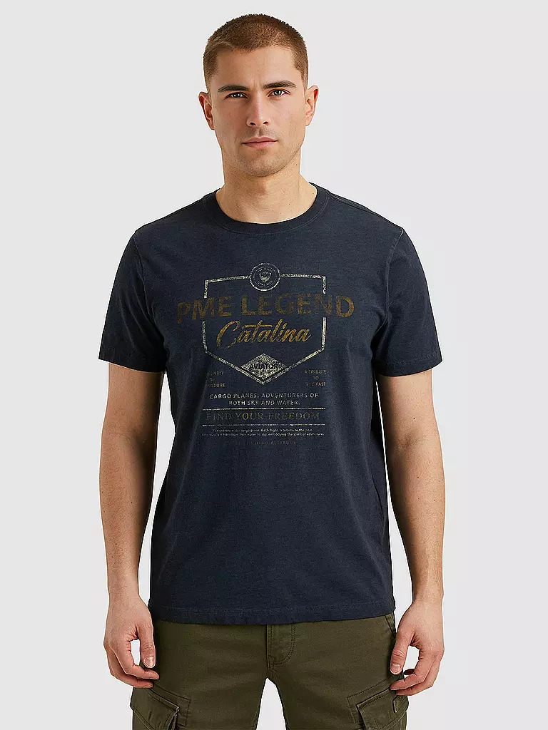 PME LEGEND | T-Shirt  | dunkelblau