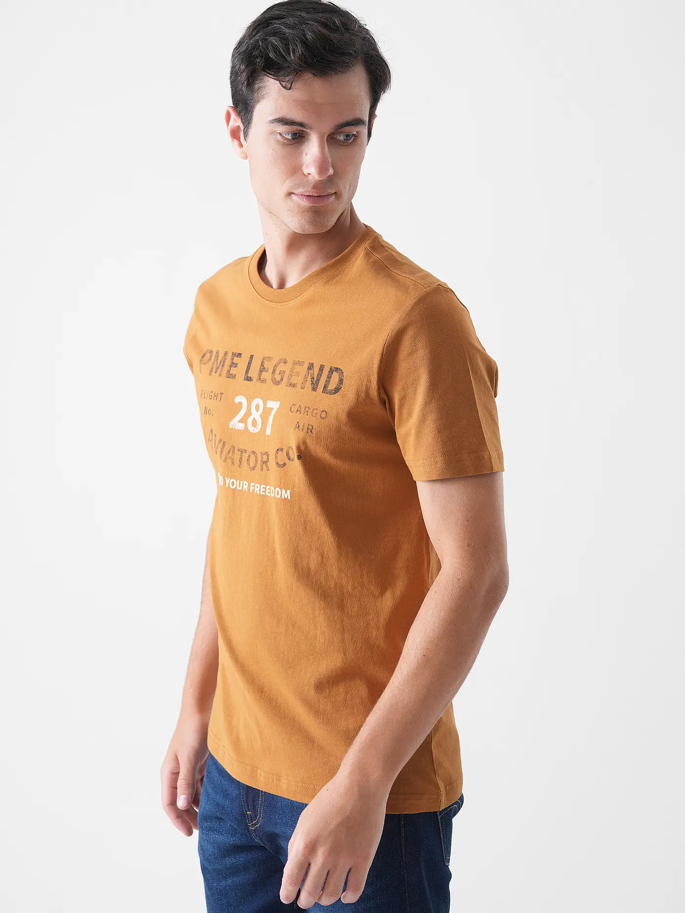 PME LEGEND | T-Shirt  | braun