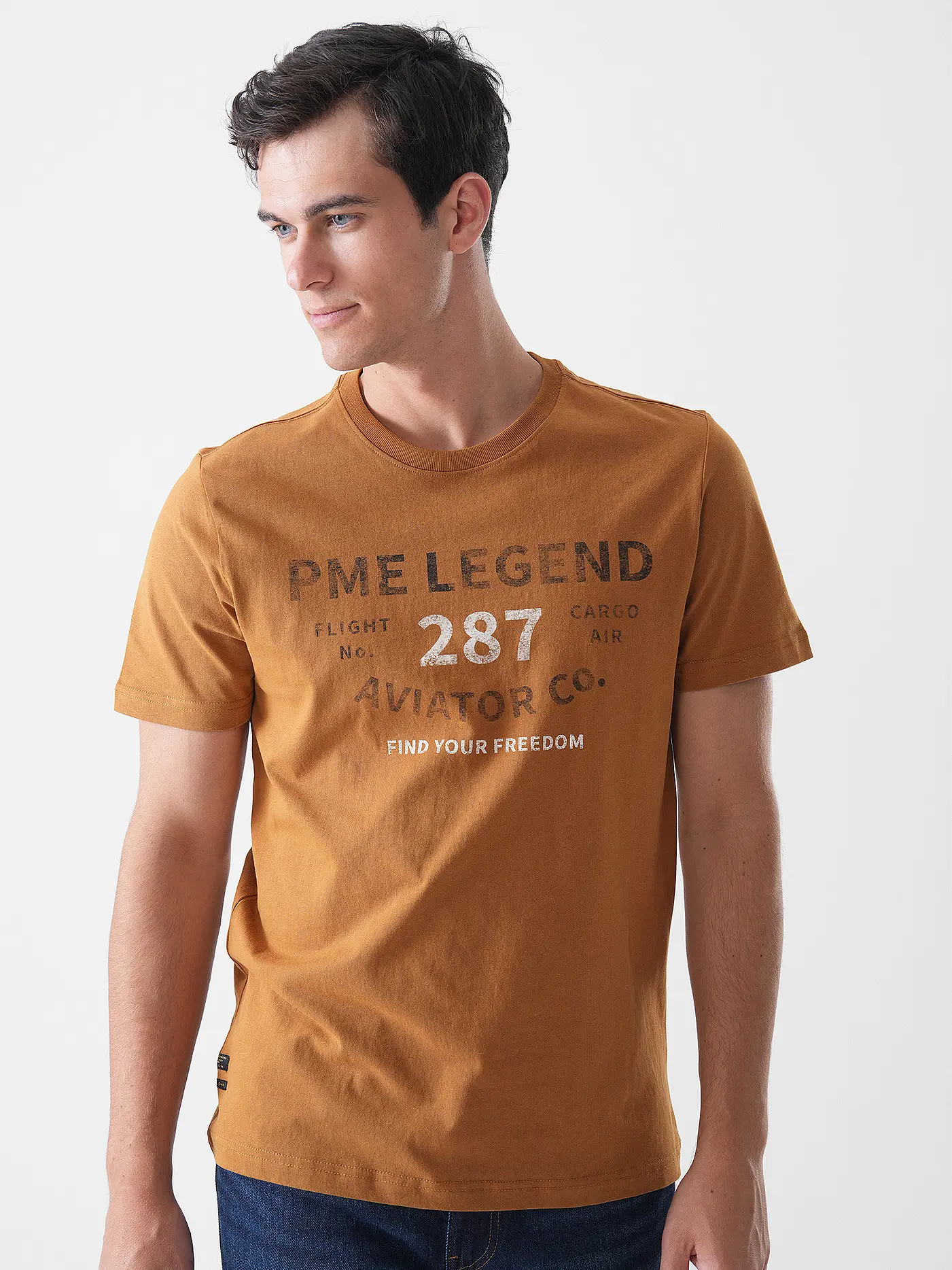 PME LEGEND | T-Shirt  | braun