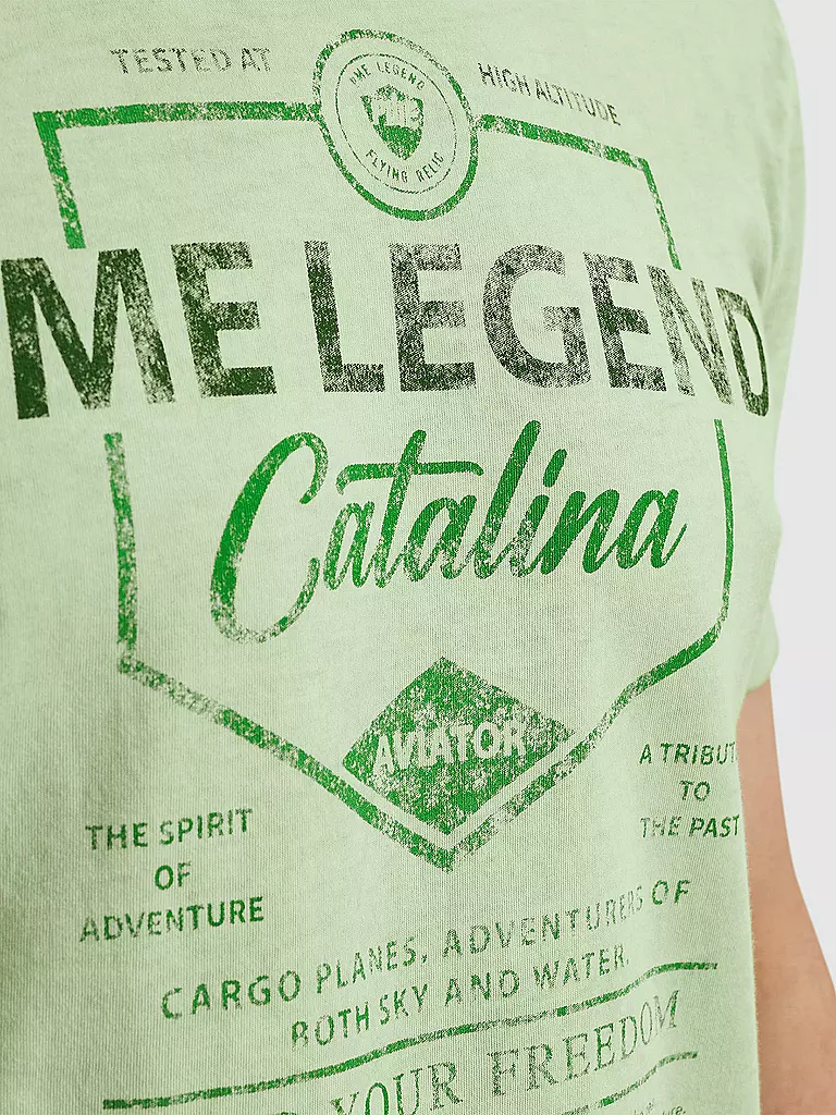 PME LEGEND | T-Shirt  | grün