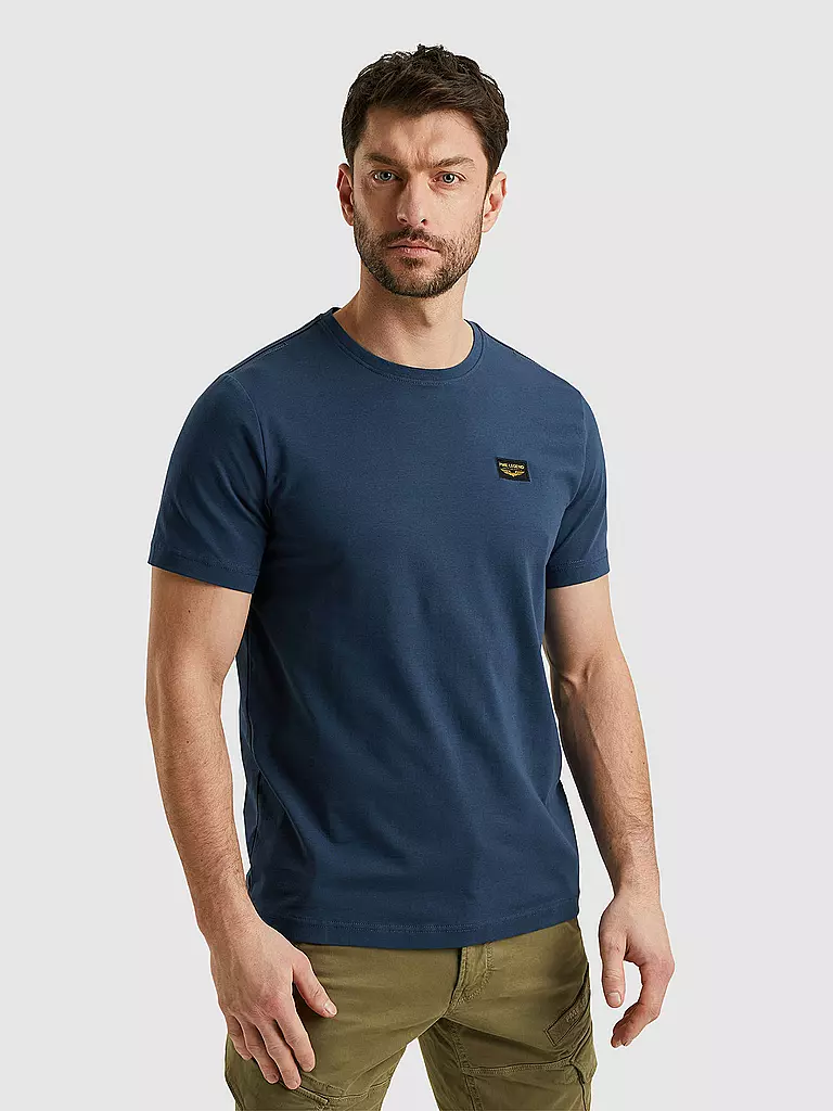PME LEGEND | T-Shirt GUYVER  | dunkelblau