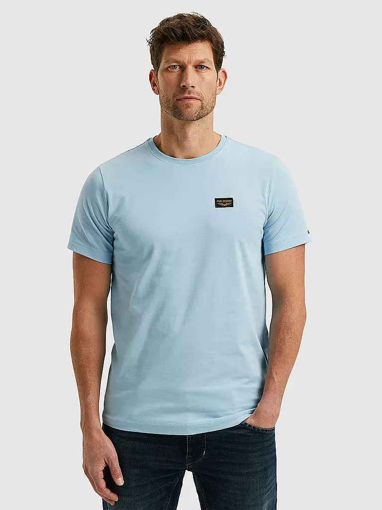 PME LEGEND | T-Shirt GUYVER  | hellblau