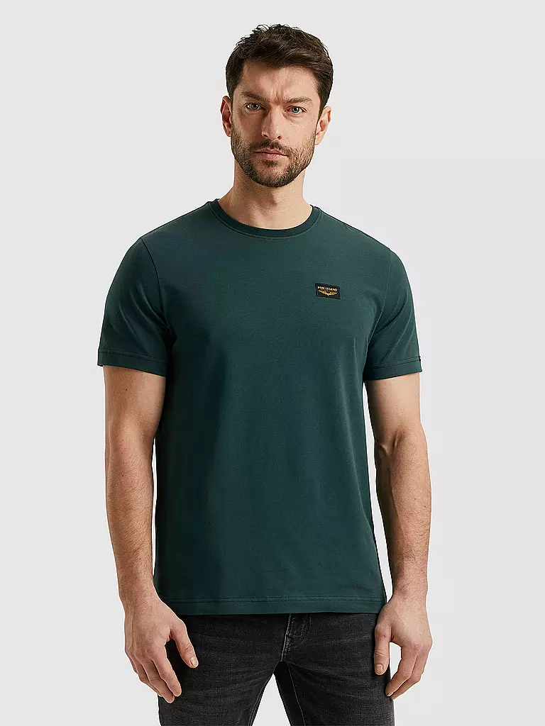 PME LEGEND | T-Shirt GUYVER  | dunkelgrün