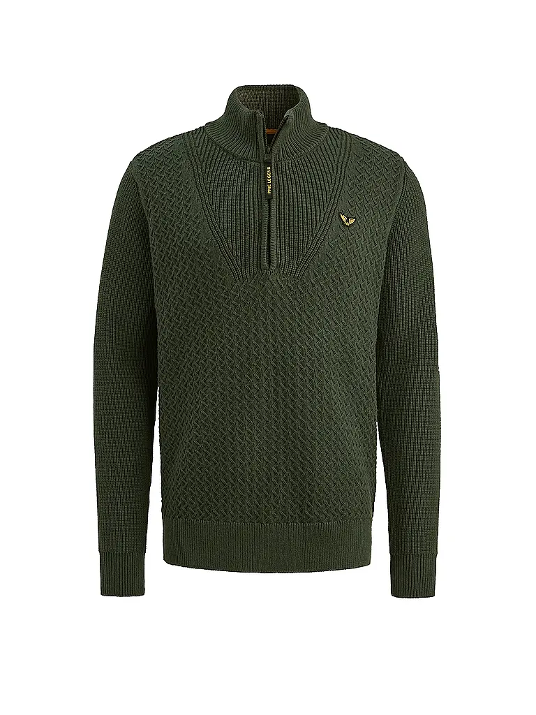 PME LEGEND | Troyer Pullover  | Olive