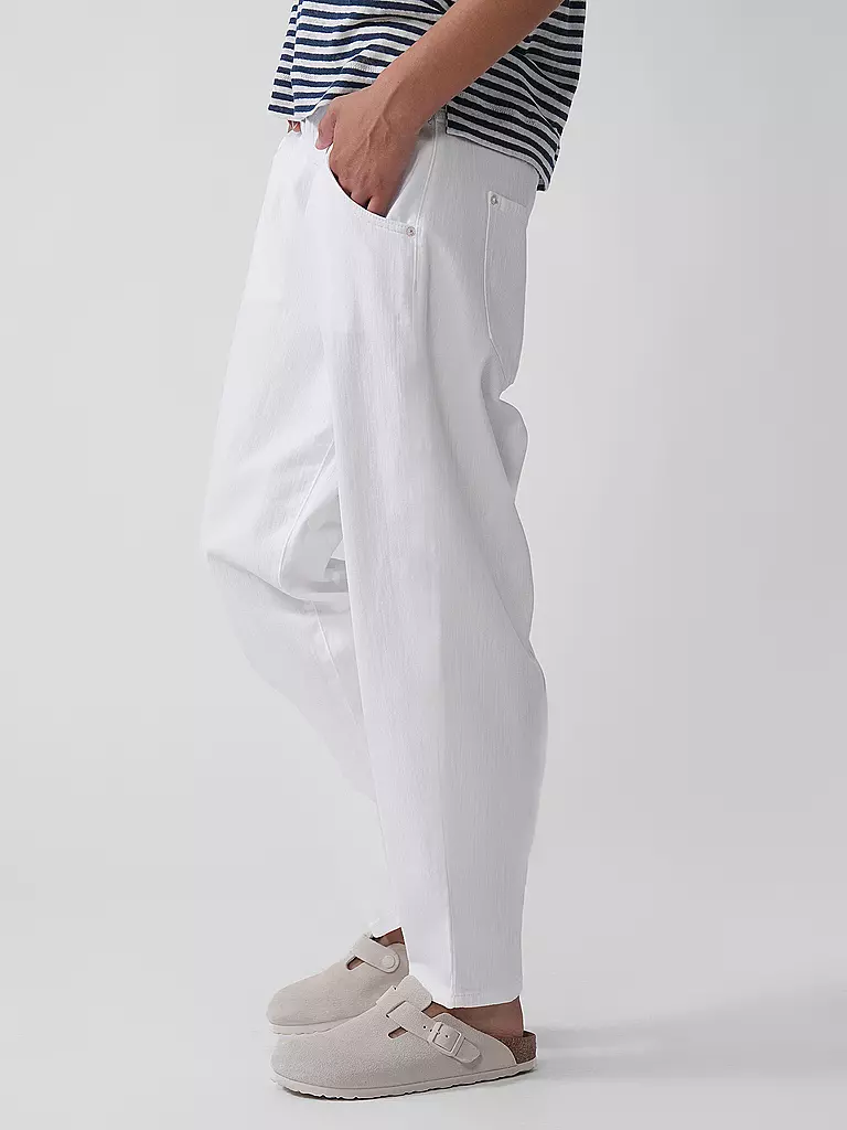 PNTS | Jeans Balloon Fit THE O SHAPE | weiss