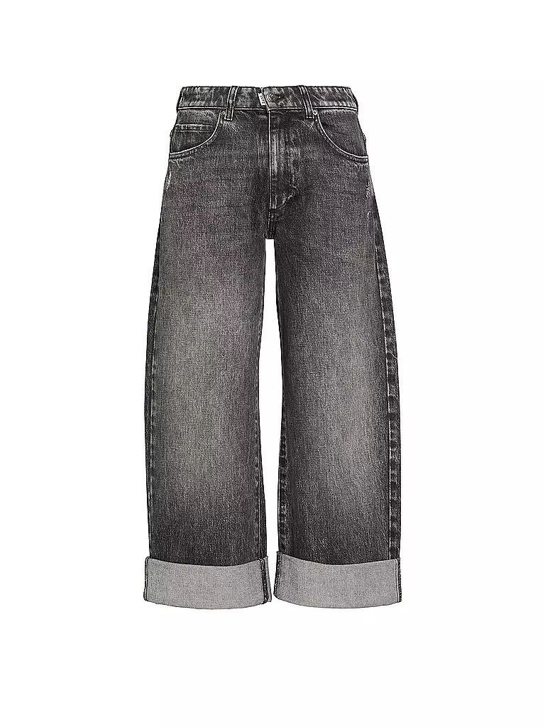 PNTS | Jeans Wide Leg 26_THE LOOSE | hellgrau