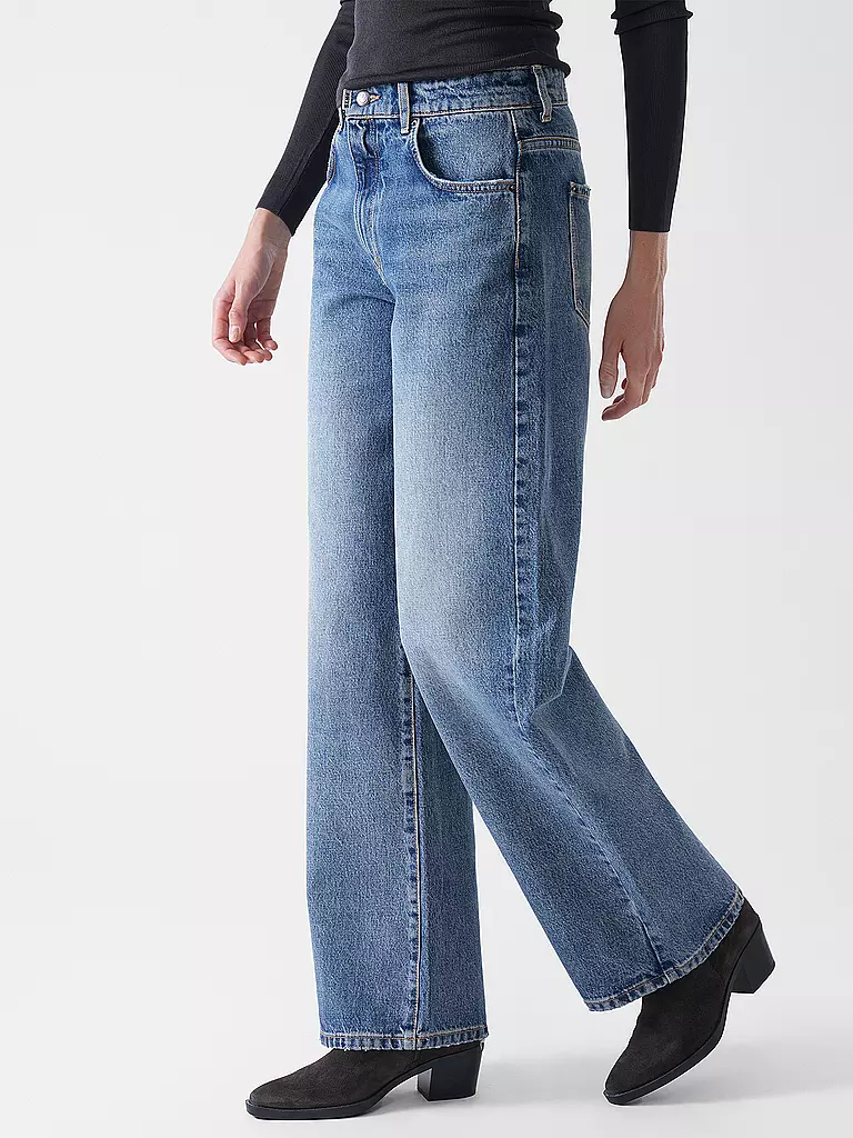PNTS | Jeans Wide Leg 26_THE LOOSE | blau