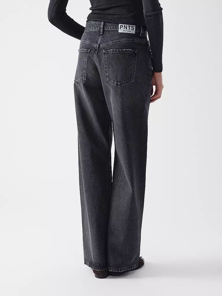 PNTS | Jeans Wide Leg 26_THE LOOSE | hellgrau