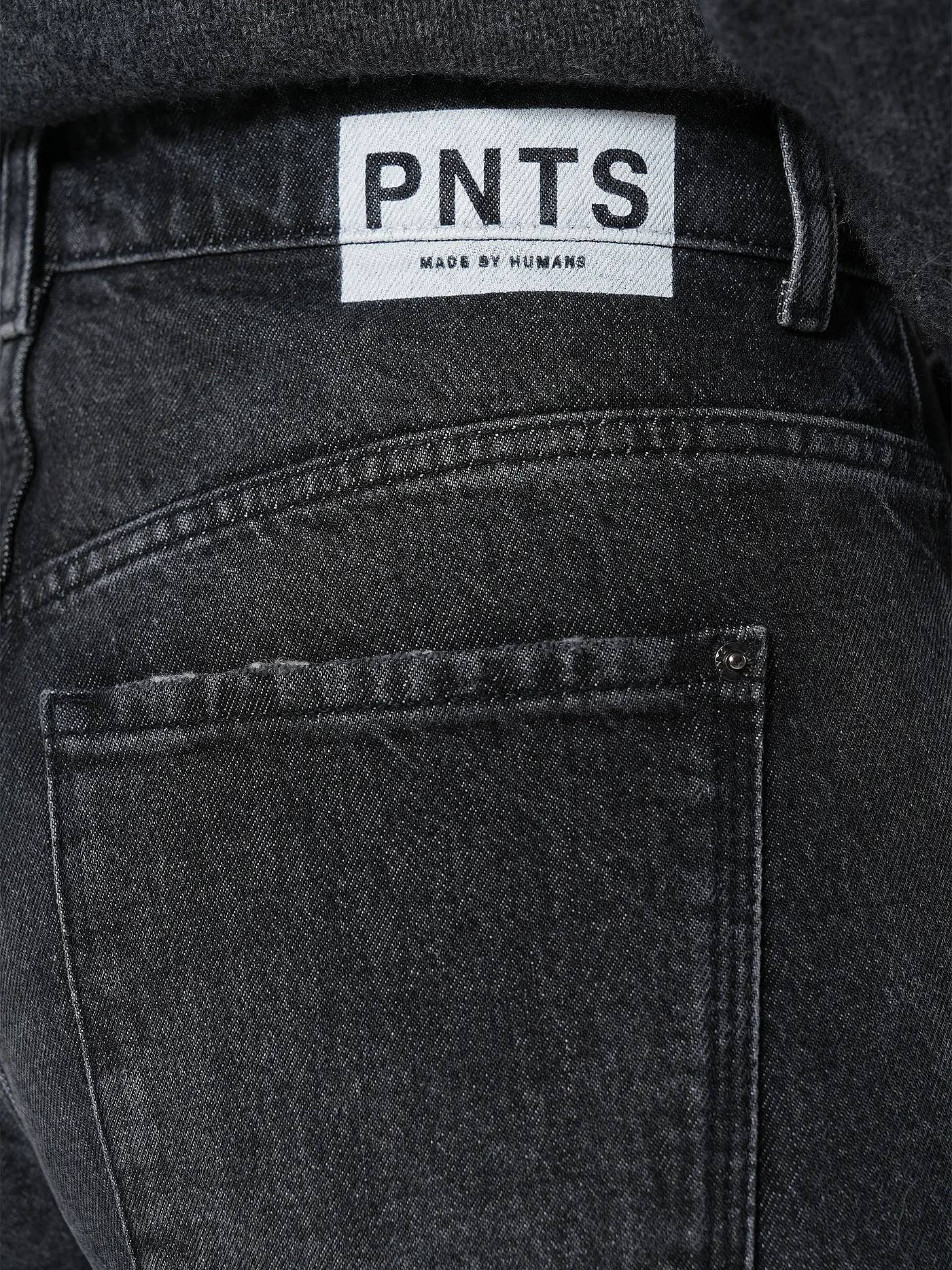 PNTS | Jeans Wide Leg THE LOOSE | grau
