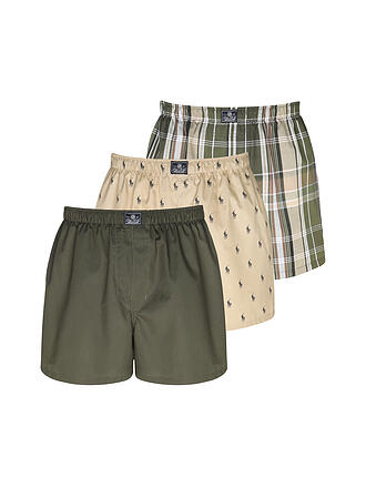 POLO RALPH LAUREN | Boxershorts lot de 3 marron