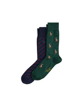 POLO RALPH LAUREN | Socken 2er Pkg. hunter / wine / navy
