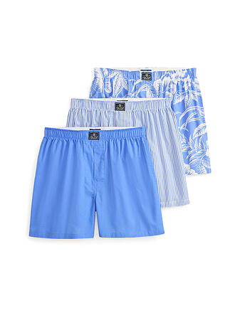 POLO RALPH LAUREN | Boxershorts 3er Pkg. blue / stripe / floral