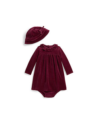 POLO RALPH LAUREN | Baby Mädchen Kleid mit Hut