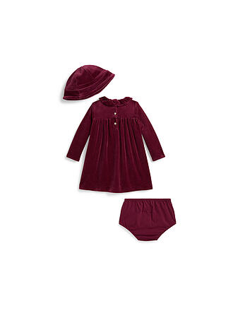 POLO RALPH LAUREN | Baby Mädchen Kleid mit Hut